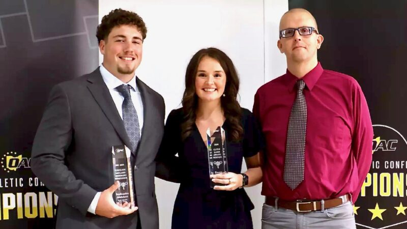 Adams, Spitler earn OAC’s Lamb Award
